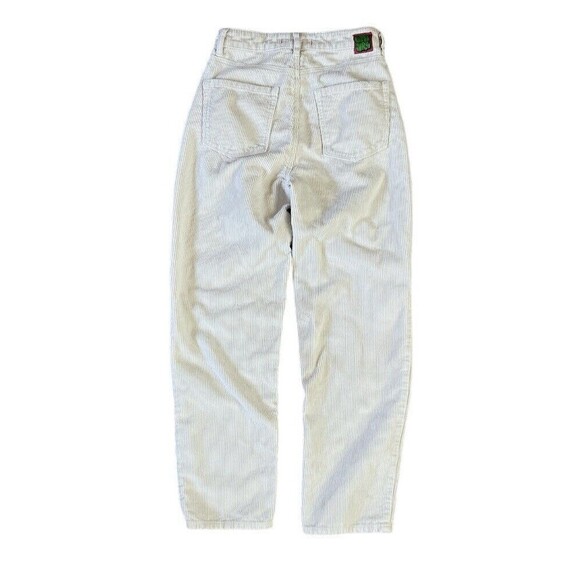Empyre Tori Sk8 Off White Corduroy Skate Pants Womens Size 3 90s Retro Cotton - Picture 2 of 14